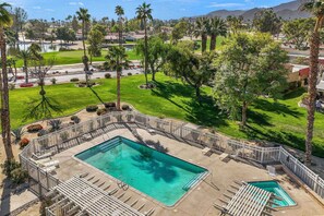 Pool is Across the Street From Condo