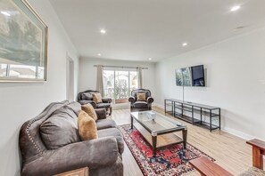 Spacious living room.
