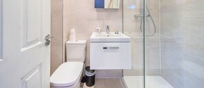 SOOTHING BATHROOM WITH SHOWER