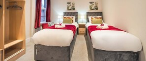 FRESH LINENS AND SHEETS FOR GUESTS