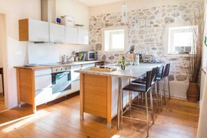 Kitchen with dining room