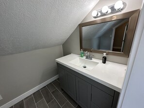 Master bathroom.