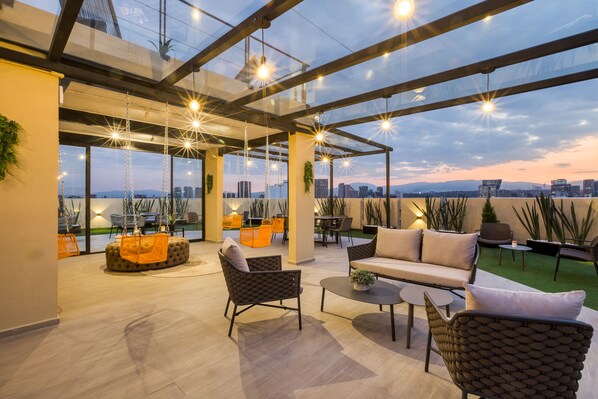 Terraza en la azotea