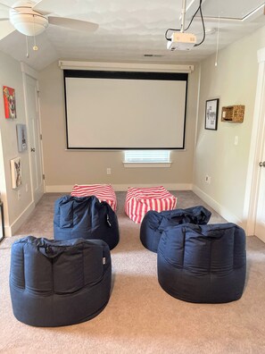 Relax and enjoy a movie with family and friends!