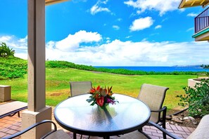 Unwind with sweeping ocean views and lush greens from your private lanai?where tranquility begins KBV-30G2