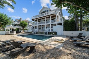 Private Pool Area & Lounge Chairs