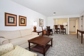 Spacious living and dining area, perfect for entertaining or unwinding