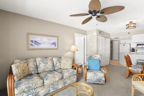 Living Room With Balcony Access