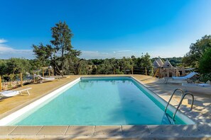 Water, Sky, Property, Plant, Swimming Pool, Azure, Tree, Shade, Rectangle, Leisure