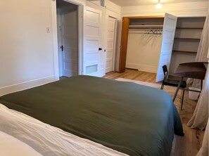 Door is locked and sealed to ensure privacy and a quiet space in your room. 