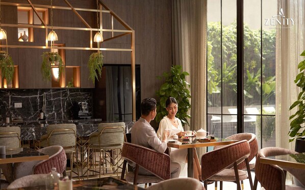 Lounge i lobbyen