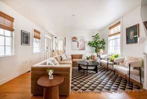 Spacious living room with seating for your entire group!