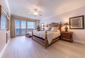 King Size Bed in the Master Bedroom