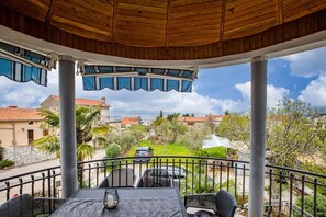 Terrace with a sea view
