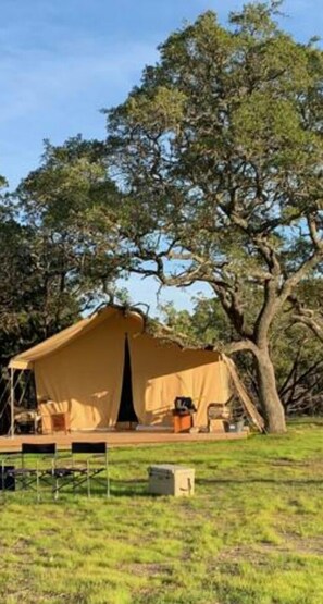 Texas Wine Country Glamping and wine tasting the best camping experience ever