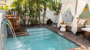 Oasis Pool #1 with Waterfall and Cabana