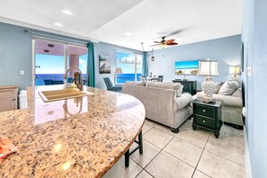 Living room with stunning views
