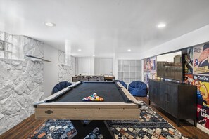 Game room vibes  #PoolTableFun