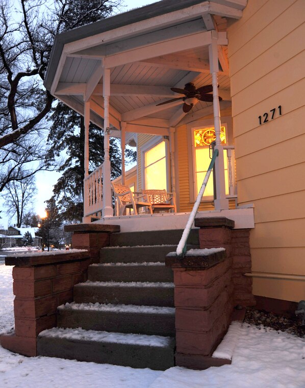 Kitchen Entrance and Porch