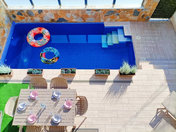 Modern Villa Pool Roof Terrace Wi-Fi Smart TV Los Alcazares Mar Menor