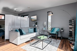 Open concept living area