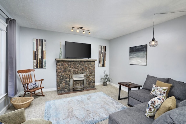 Welcome to our happy home in the Highland Square area of Akron!