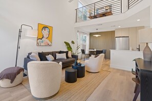Loft-style design.
