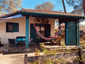 la terrasse couverte