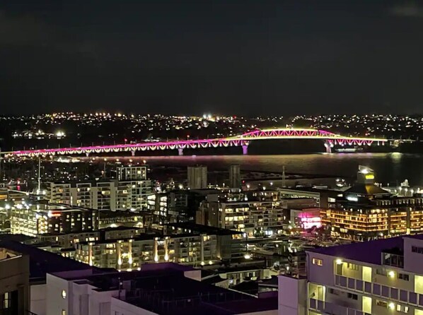 Spectacular sea & harbour bridge views from the balcony