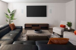 Living room and TV