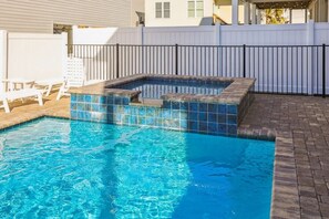 Outdoor Pool and Hot Tub