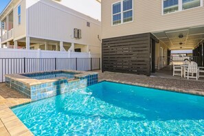 Outdoor Pool and Hot Tub