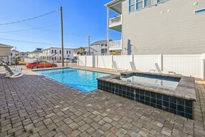 Outdoor Pool and Hot Tub