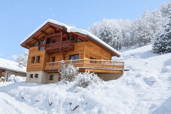 Façade du chalet