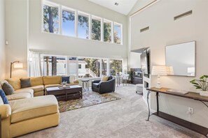 Large Living Room at 38 North Forest Beach Drive