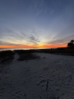 Sunset view from the back porch!