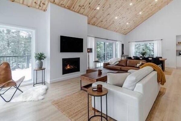 Living room with gas fireplace (1)