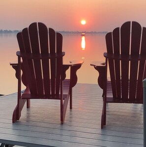 Sunset from the dock
