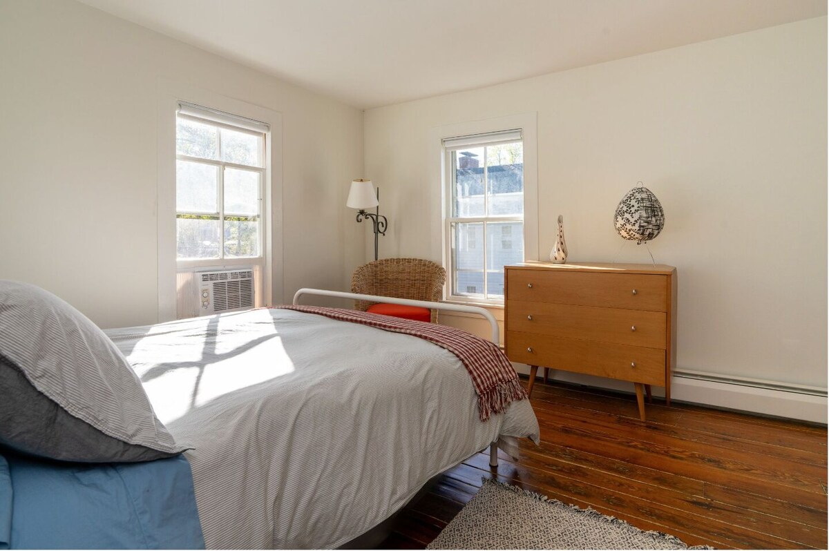 Lovely cottage on quiet country road in Millerton, New York, on 23 acres.