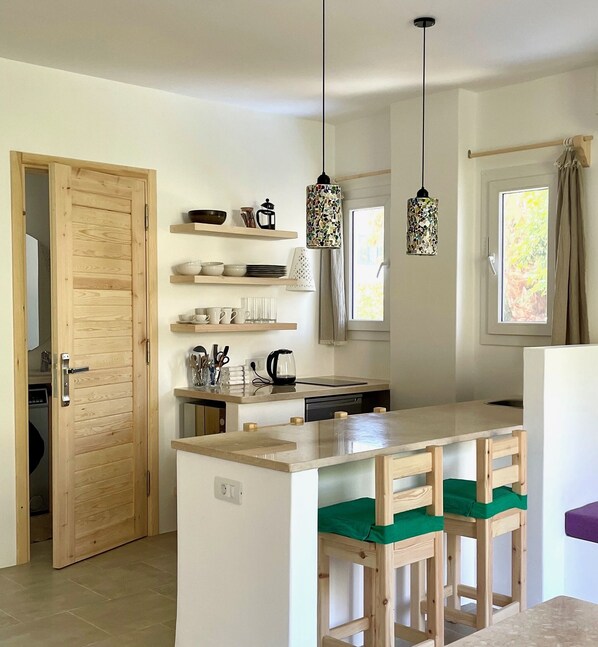 Kitchen and dining area