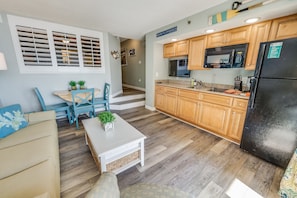 Large Living Area with Views of the Ocean, Beautifully Decorated