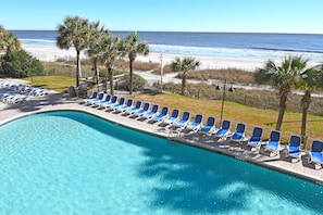Seaside pools!