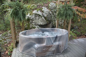 Hot tub for 2!