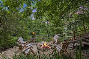 Roast Marshmallows Over the Crackling Fire Pit
