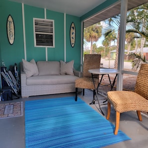 Outside Patio Area