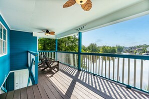 Back Deck Overlooking the Water