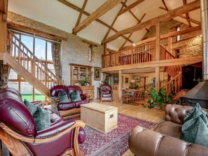 Living area | Chaxhill Barn - Chaxhill Holidays, Westbury-on-Severn