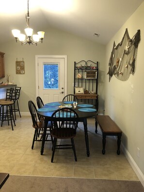 Dining area