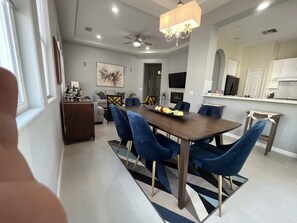 Dinning area from backyard