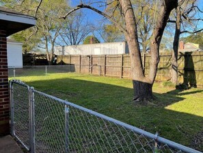 Private fence area